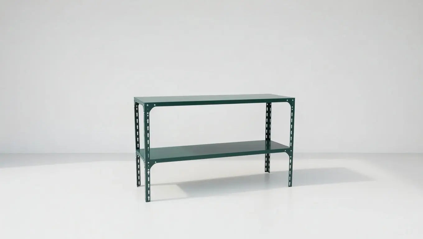 Powder Coated Steel Two Tier Staging Table Grandio Greenhouses
