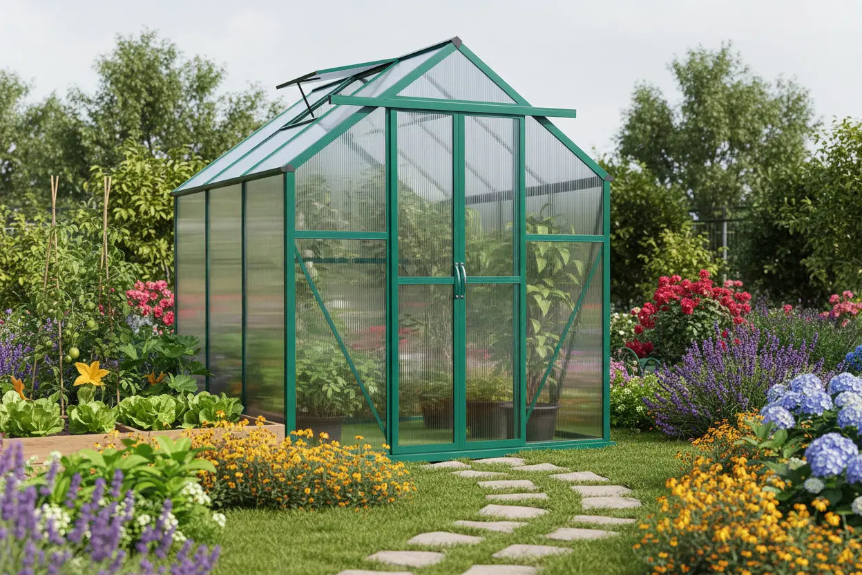 SWIX CH7 / Gallium HYBRIDBASE セット Grandio Element 6x4 Greenhouse Kit | Heavy-Duty Aluminum