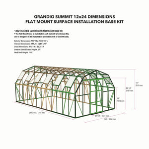 Printable spec sheet flat base