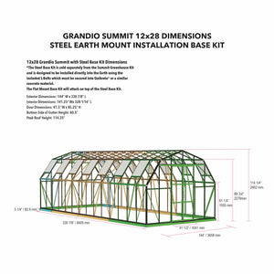 Printable spec sheet with steel base