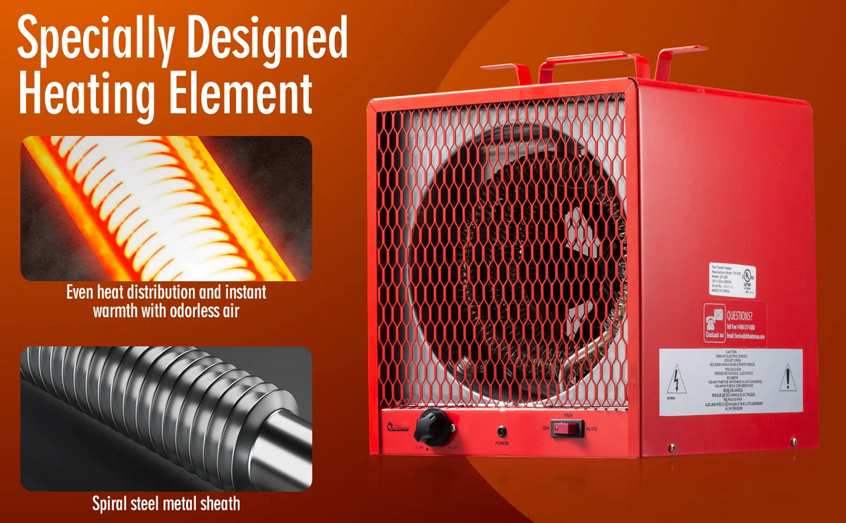 Dr. Infrared Heater DR-988 | 5600W 240V / 19,000 BTU/hr