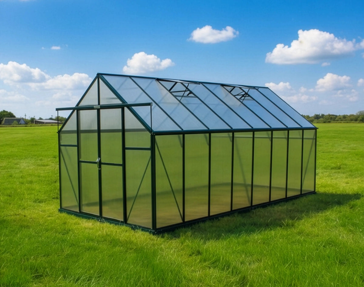 Ascent 8x16 Greenhouse Kit – Grandio Greenhouse