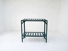 Powder Coated Steel 2-Tier Potting Bench Grandio Greenhouses