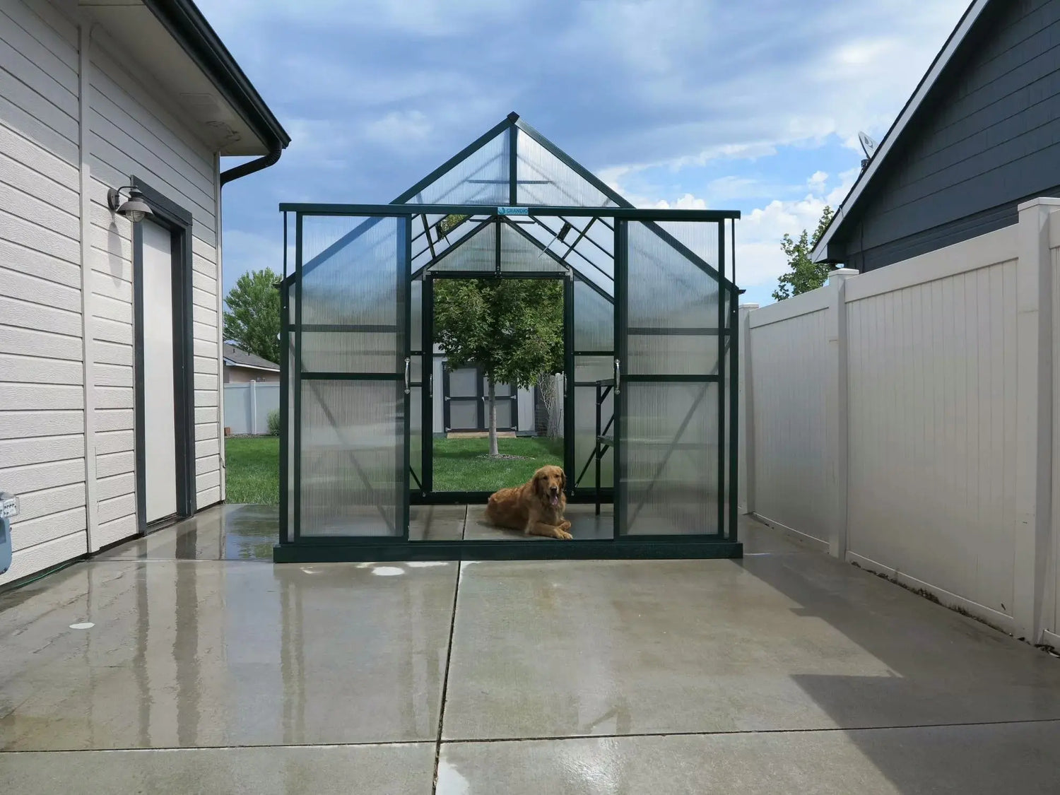 Grandio Ascent Back Door Transformation Kit Grandio Greenhouses