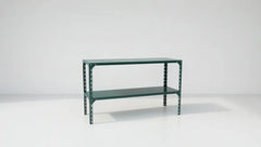 Powder Coated Steel Two Tier Staging Table Grandio Greenhouses