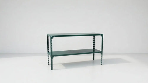 Powder Coated Steel Two Tier Staging Table Grandio Greenhouses