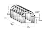 Grandio Elite 8x12 Greenhouse Kit